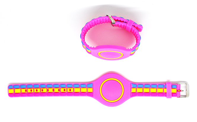 RFID silicone wristband