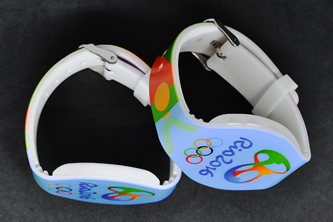 RFID silicone wristband