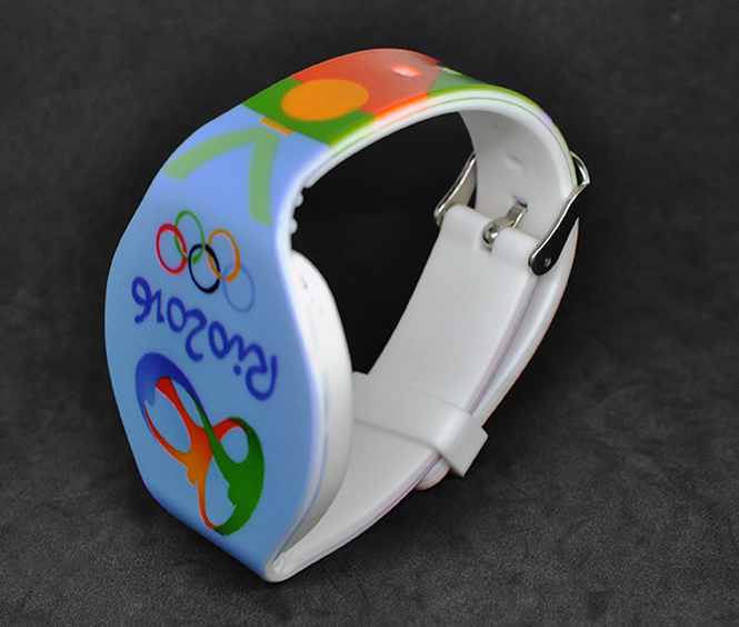 RFID silicone wristband