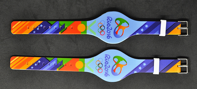 RFID silicone wristband