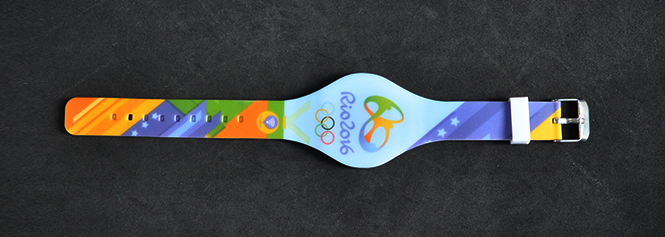 RFID silicone wristband