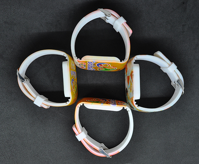 RFID silicone wristband