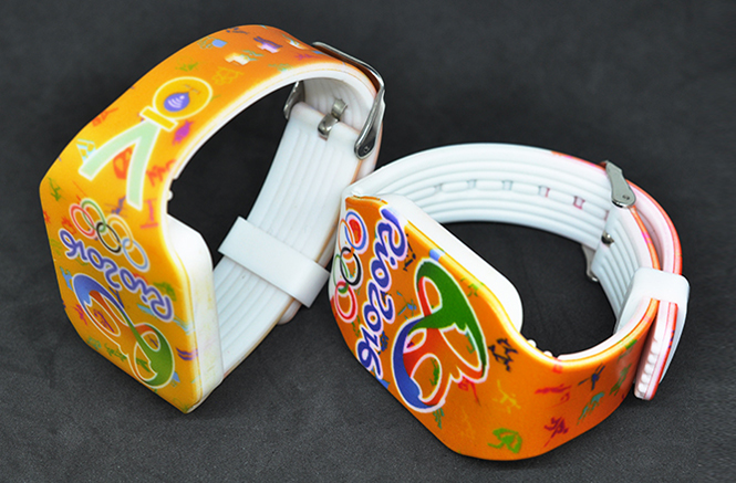 RFID silicone wristband