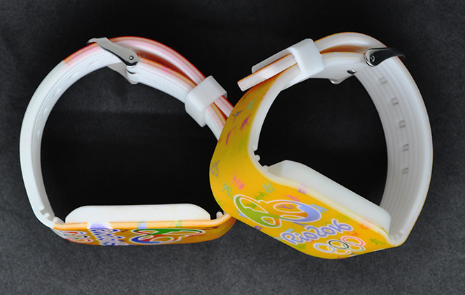 RFID silicone wristband