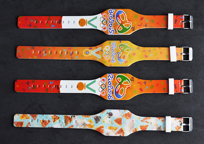 RFID silicone wristband