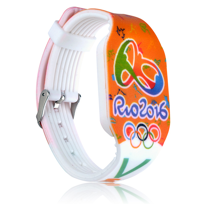 RFID silicone wristband
