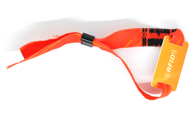 RFID nylon wristband