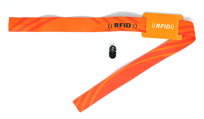 RFID nylon wristband