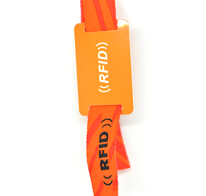 RFID nylon wristband
