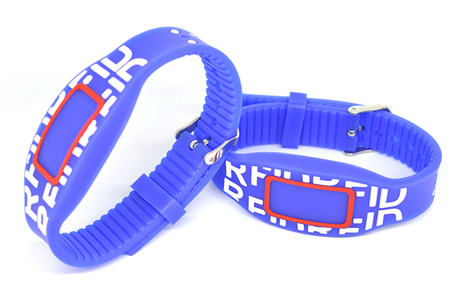 RFID silicone wristband