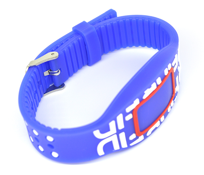 RFID silicone wristband