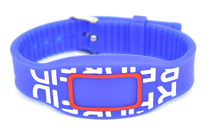 RFID silicone wristband