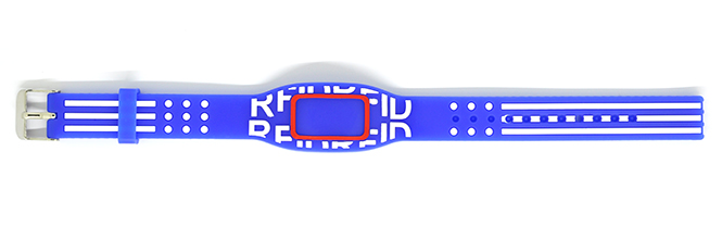 RFID silicone wristband