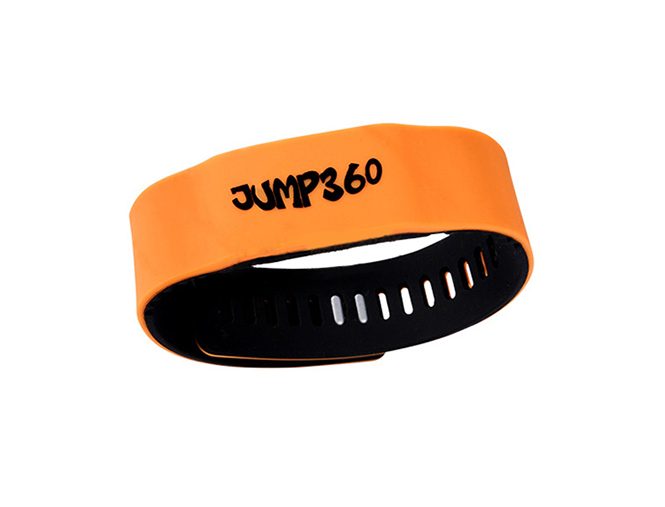 RFID silicone wristband