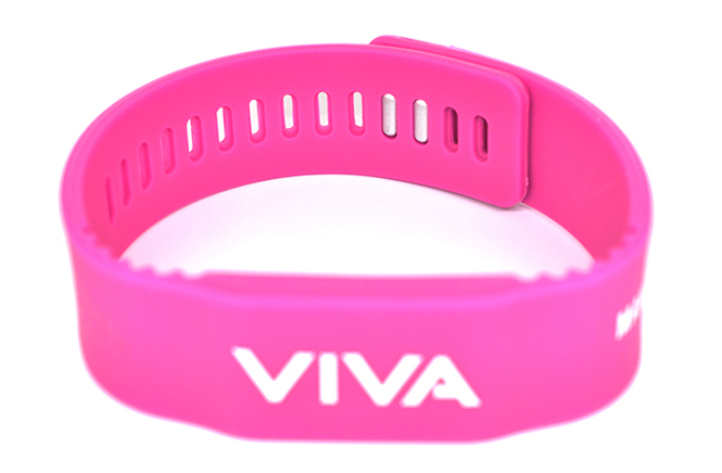 RFID silicone wristband