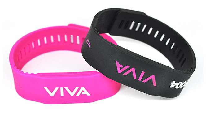 RFID silicone wristband