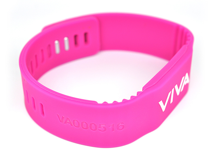 RFID silicone wristband