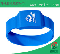 RFID rectangle silicone wristband