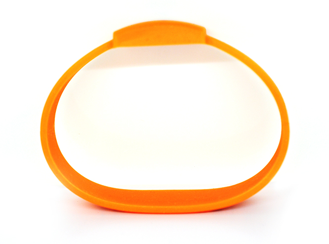 RFID square silicone wristband