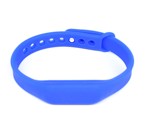RFID rectangular silicone wristband