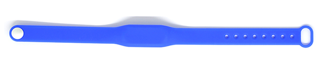 RFID rectangular silicone wristband