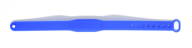 RFID rectangular silicone wristband