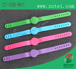 ZT-XCD-W01 ( silica gel RFID wristband )