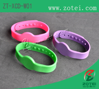 ZT-XCD-W01 ( silica gel RFID wristband )