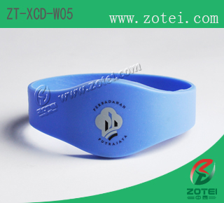 Large Oval RFID Silicone Wristband