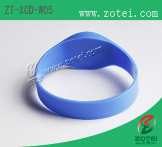 Large Oval RFID Silicone Wristband
