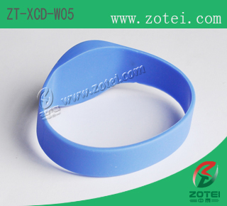 Large Oval RFID Silicone Wristband