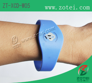Large Oval RFID Silicone Wristband