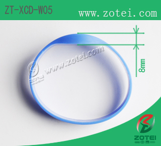 Large Oval RFID Silicone Wristband