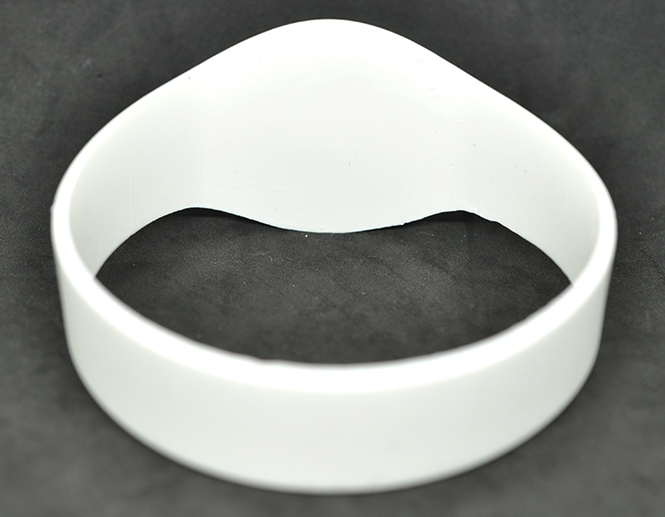 Large Oval RFID Silicone Wristband