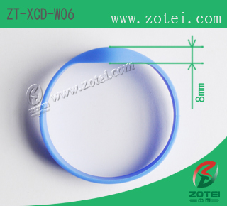 Large Oval RFID Silicone Wristband