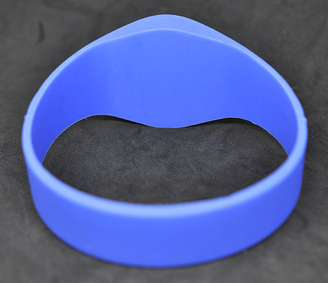 Large Oval RFID Silicone Wristband