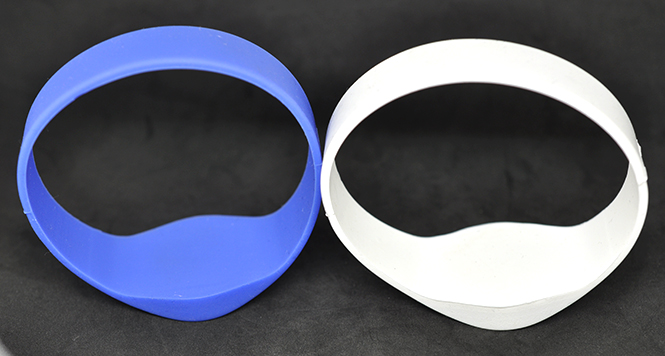 Large Oval RFID Silicone Wristband