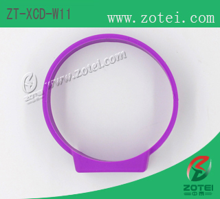 RFID square silicone wristband