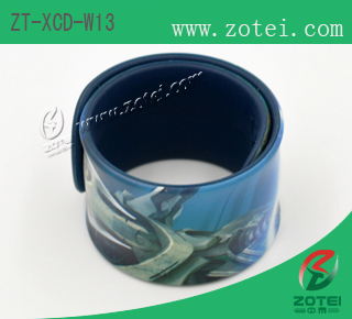Clap silicone wristband