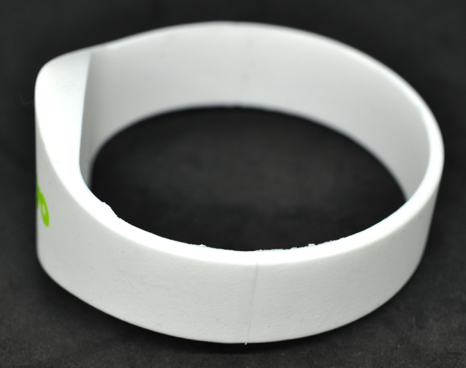 Large Oval RFID Silicone Wristband