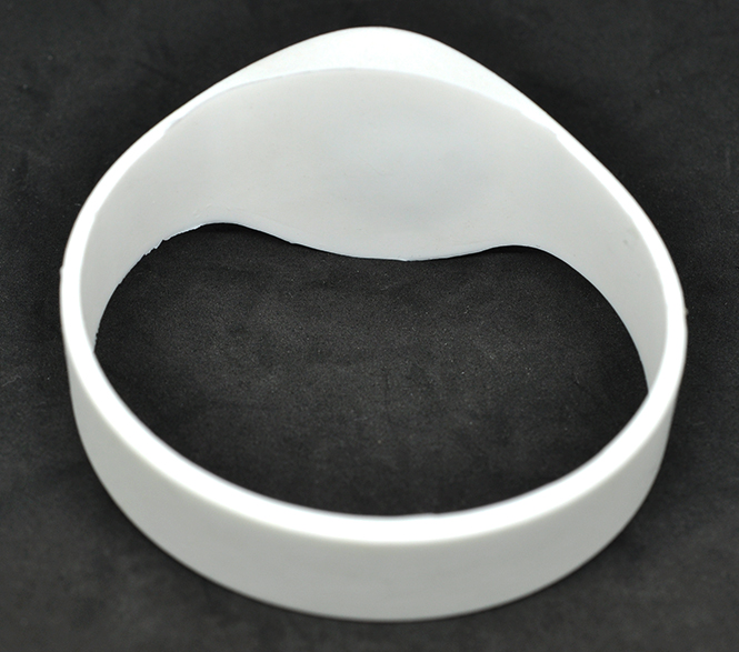 Large Oval RFID Silicone Wristband