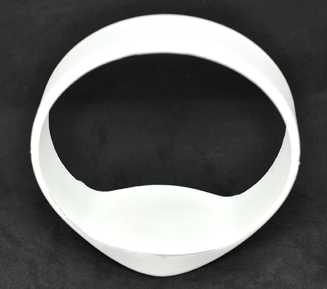 Large Oval RFID Silicone Wristband