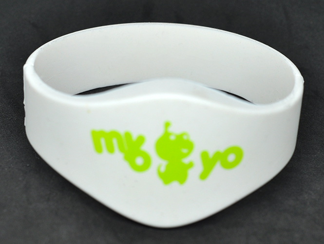 Large Oval RFID Silicone Wristband