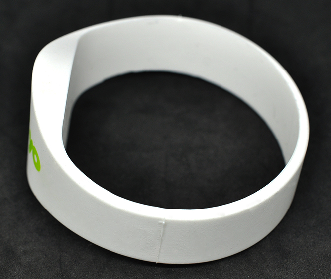 Large Oval RFID Silicone Wristband