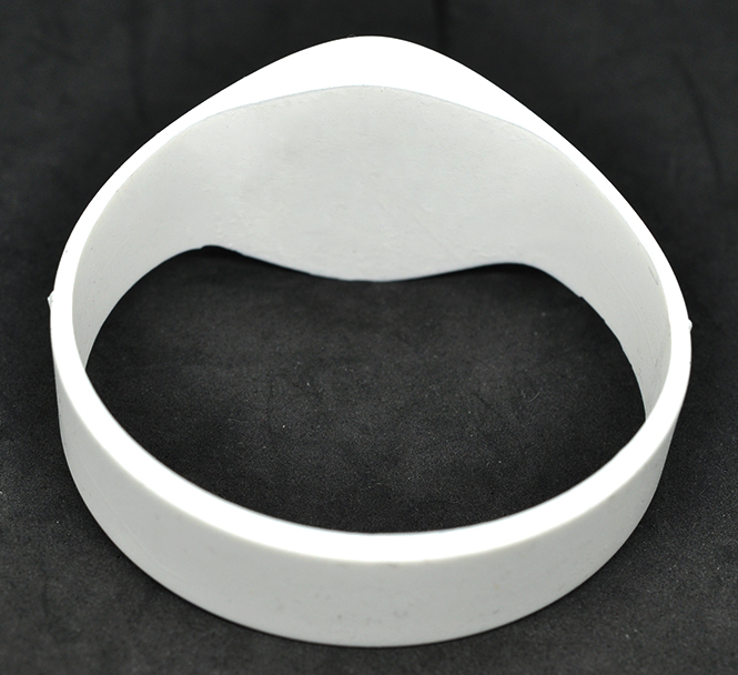 Large Oval RFID Silicone Wristband
