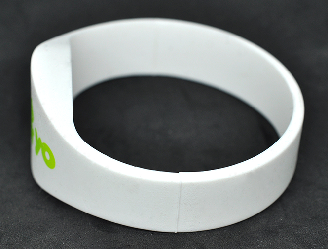 Large Oval RFID Silicone Wristband