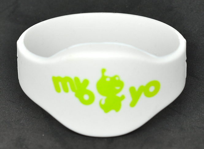 Large Oval RFID Silicone Wristband