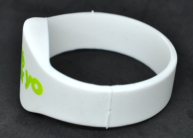 Large Oval RFID Silicone Wristband
