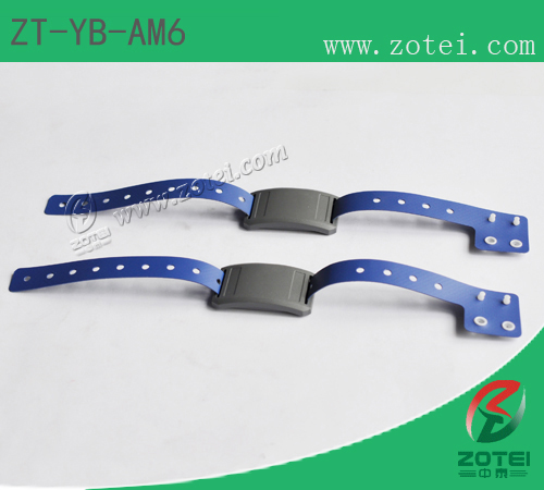 RFID one-time PVC wristband