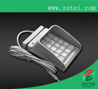 keyboard with magcard reader